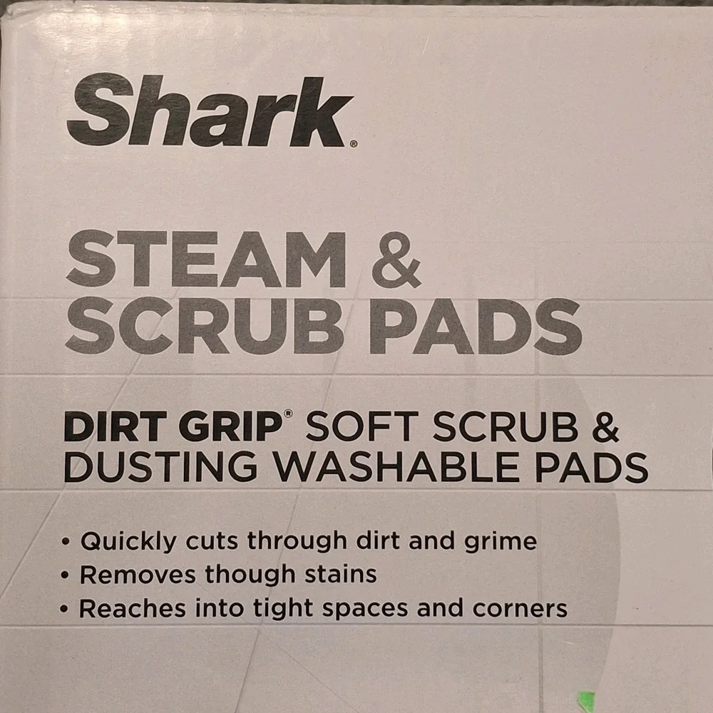 Shark Steam and Scrub Pads Dirt Washable Pads -4 Count